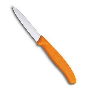 victorinox paring knife, 3.25 in, orange