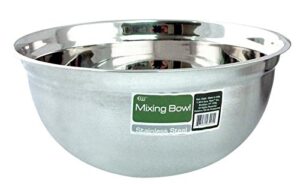 euro-ware mixing bowl, 5 quart, stainless steel