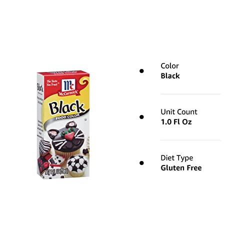 McCormick Black Food Color, 1 fl oz