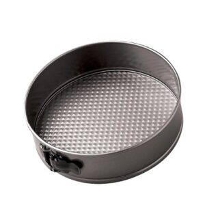 wilton excelle elite non-stick springform pan - perfect for making cheesecakes, deep dish pizzas, quiches and more with easy release, steel, 10 x 2.75-inch