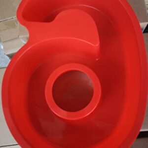 10 Inch 9 pieces Large Size Number Moulds Baking Forms Silicone Number Mold Cake Pan (10 inch)