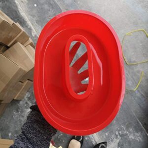 10 Inch 9 pieces Large Size Number Moulds Baking Forms Silicone Number Mold Cake Pan (10 inch)