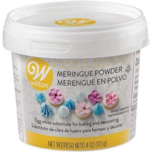 wilton meringue powder, 4 oz can