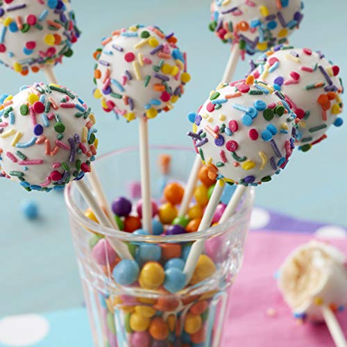 Wilton White 6-Inch Lollipop Sticks, Cake Pop Sticks, 100-Count Currenlty #1 item for "lollipop sticks" search