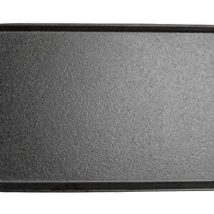 Lodge 15.5"x10.5" Cast Iron Baking Pan, Black