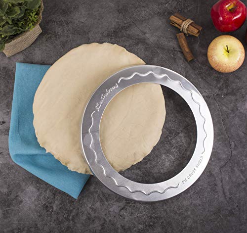 Mrs. Anderson's Baking Pie Crust Protector Shield, Fits 9-Inch Pie Plates