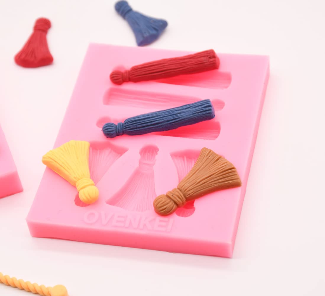 Graduation Tassel Mold Graduation Tassel Cookie Cutters Graduation Cupcake Toppers Graduation Chocolate Candy Fondant Mold for Graduation Party Supplies