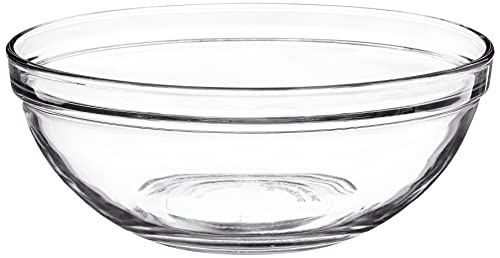 Anchor Hocking 10 Piece Mixing Bowl Set, Nesting Serving Bowls & Mixing Bowls (1 oz, 2 oz, 4 oz, 6 oz, 10 oz, 16 oz, 1 Qt, 1.5 Qt, 2.5 Qt, 3.5 Qt)