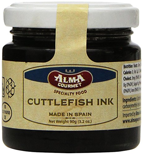Alma Gourmet Cuttlefish Squid Ink | 3.2oz (90g) Jar