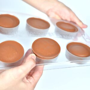 Oreo Cookie Chocolate Mold Chocolate Covered Cookie Mold 5 Pack, 6 Cylinders Each, Chocolate Covered Oreos,Candy, Cookies and Chocolate, and Even Soap Molds