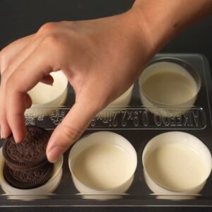 Oreo Cookie Chocolate Mold Chocolate Covered Cookie Mold 5 Pack, 6 Cylinders Each, Chocolate Covered Oreos,Candy, Cookies and Chocolate, and Even Soap Molds