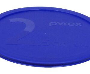 Pyrex 325-PC 2.5 Quart Blue (10in diameter) Mixing Bowl Lid - Made in the USA