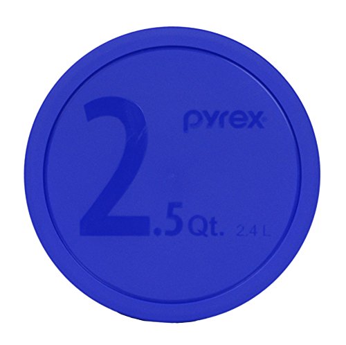 Pyrex 325-PC 2.5 Quart Blue (10in diameter) Mixing Bowl Lid - Made in the USA