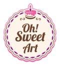 OH! SWEET ART EDIBLE GLITTER GOLD STARS 0.04 Ounce Oz. Use to cakes, cupcakes, flakes, cookies