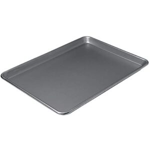 chicago metallic professional non-stick cooking/baking sheet, 17-inch-by-12.25-inch, silver