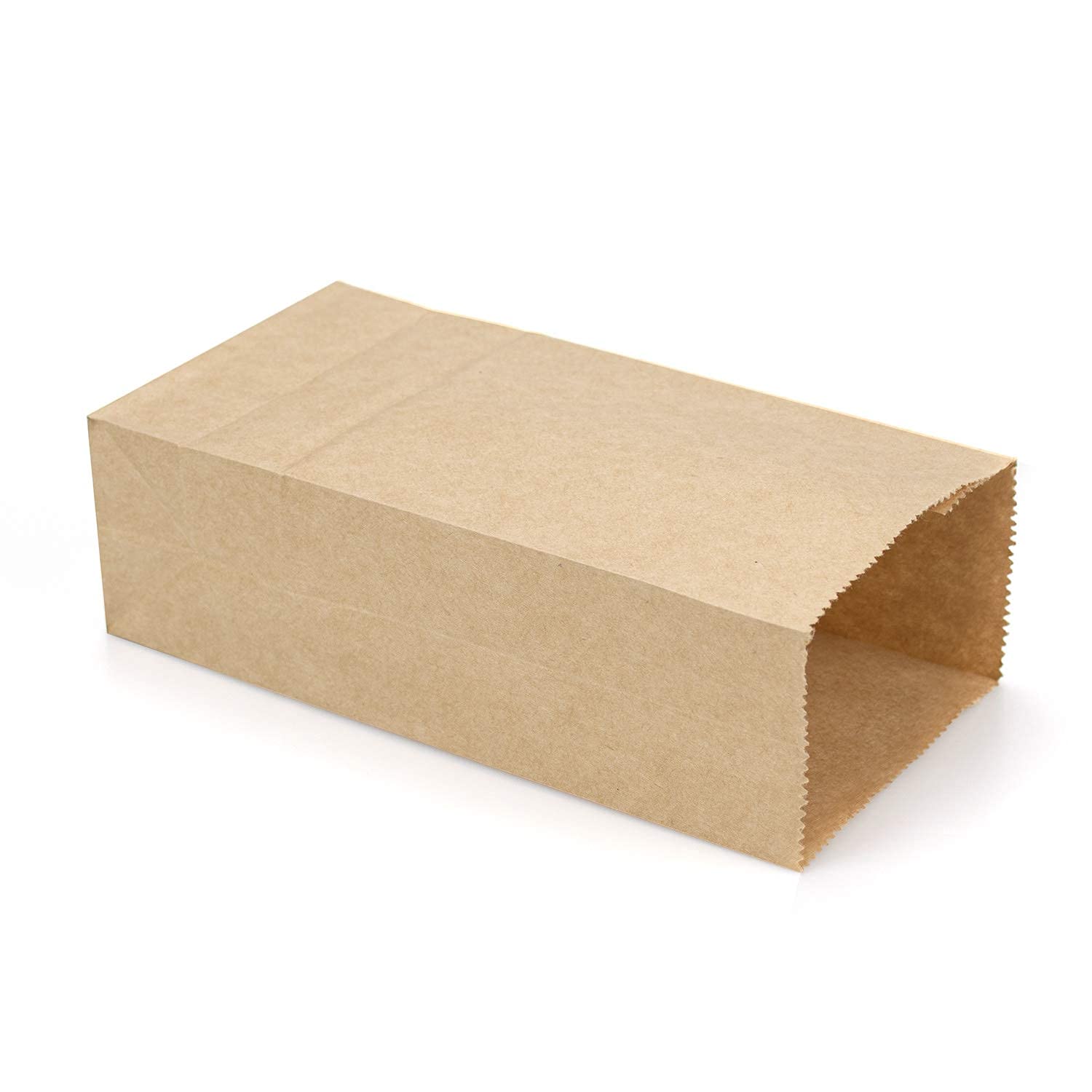 Foraineam 300 Pack Mini Kraft Paper Bags 3.5 x 2 x 6.7 inch Durable Brown Paper Snack Bag Small Cookie Party Favor Bags