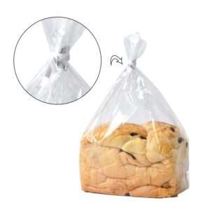 500 Pcs 5" White Paper Twist Ties Reusable Bread Ties, for Party Cello Candy Bread Coffee Bags Cake Pops