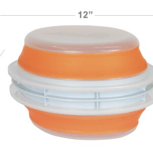 CanCooker Collapsible Plastic Batter Bowl | Mess Free Breading Shaker Container & Batter Mixer | Perfect for Fish Frying, Fried Chicken, Onion Rings, Wings & More