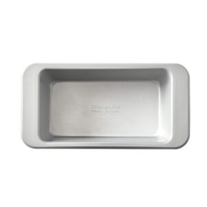 kitchenaid nonstick aluminized steel loaf pan, 9x5-inch, silver