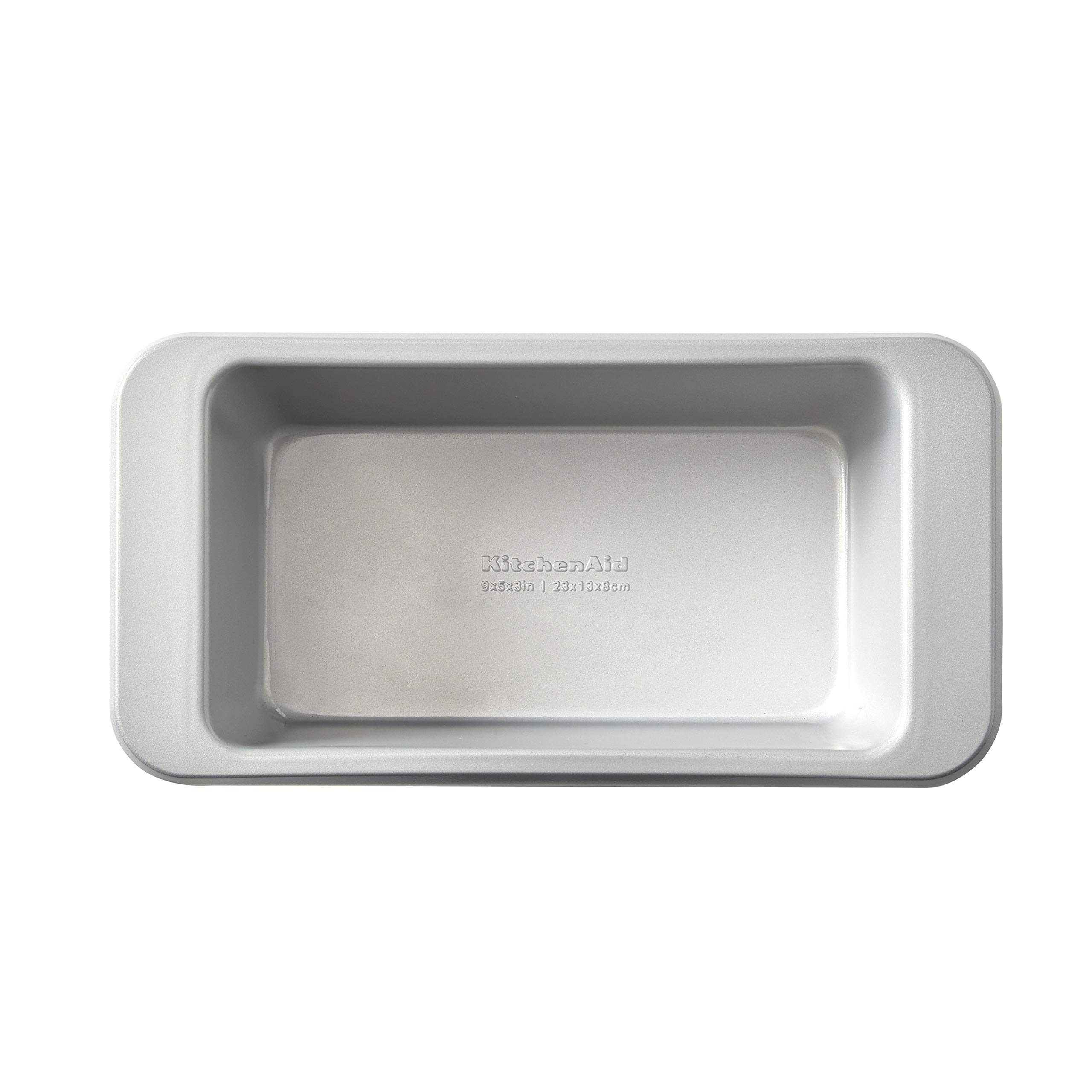 KitchenAid Nonstick Aluminized Steel Loaf Pan, 9x5-inch, Silver