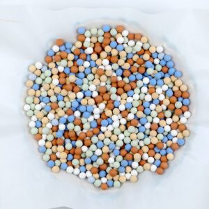 Pie Weights For Baking 8/9/10" Pie Pan, 1.54 LB Blind Bake Pie Crust/Tart/Quich Baking Beans Beads, Homemade Pie Kitchen Must Have, Colorful Ceramic Pie Weights for Home/Kitchen Decor