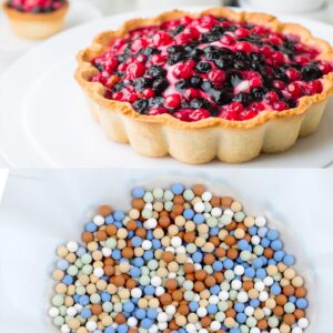 Pie Weights For Baking 8/9/10" Pie Pan, 1.54 LB Blind Bake Pie Crust/Tart/Quich Baking Beans Beads, Homemade Pie Kitchen Must Have, Colorful Ceramic Pie Weights for Home/Kitchen Decor