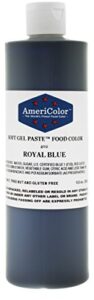americolor soft gel paste food color, 13.5-ounce, royal blue