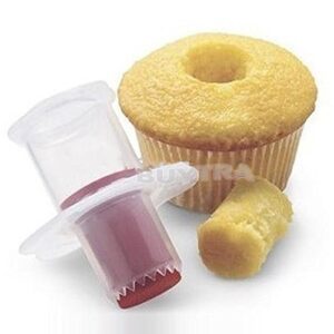 buytra cupcake plunger cutter pastry corer decorating divider cake filler, 1 piece