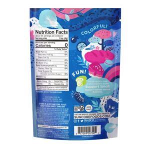 Suncore Foods Blue Butterfly Pea Powder, Blue Food Coloring Powder, Gluten-Free, Non-GMO, 3.5oz (1 Pack)