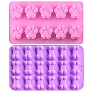 food grade silicone mold, ihuixinhe non-stick ice cube mold, jelly, biscuits, chocolate, candy, cupcake baking mould, muffin pan