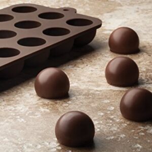 Mrs. Anderson's Baking Chocolate Mold, Truffle, European-Grade Silicone