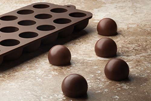 Mrs. Anderson's Baking Chocolate Mold, Truffle, European-Grade Silicone