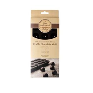 Mrs. Anderson's Baking Chocolate Mold, Truffle, European-Grade Silicone