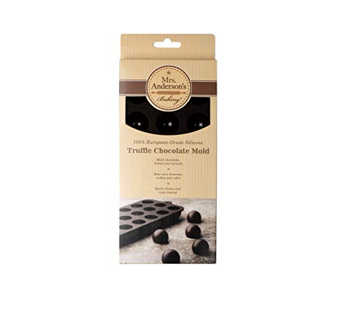 Mrs. Anderson's Baking Chocolate Mold, Truffle, European-Grade Silicone