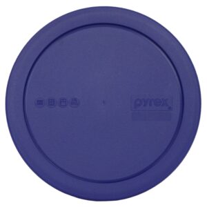 Pyrex (1) 325-PC Blue 2.5 Quart (1)323-PC Red 1.5 Quart (1) 322-PC Blue 1 Quart Mixing Bowl Lids Made in the USA