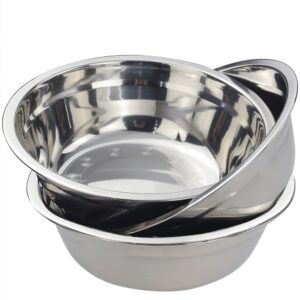 eagrye stainless steel mixing bowls/metal prep bowls, set of 4