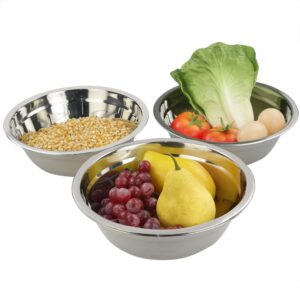 Eagrye Stainless Steel Mixing Bowls/Metal Prep Bowls, Set of 4