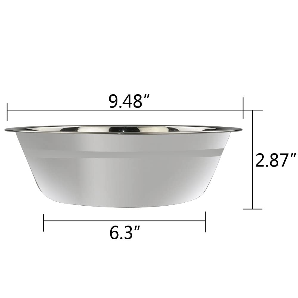 Eagrye Stainless Steel Mixing Bowls/Metal Prep Bowls, Set of 4