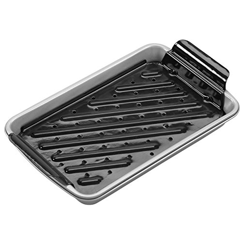 Wilton Non-stick Broiler Baking Pan Set, 11 x 7-Inch, Steel