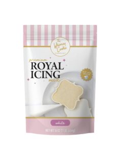 whimsy cookie company premium white royal icing mix, 16 oz