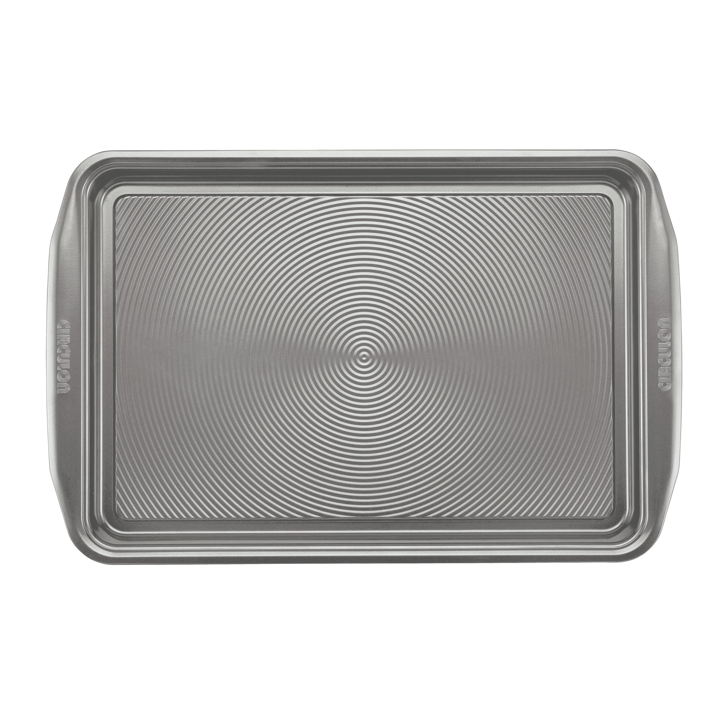 Circulon Nonstick Bakeware Set, Nonstick Cookie Sheet / Baking Sheet - 2 Piece, Gray