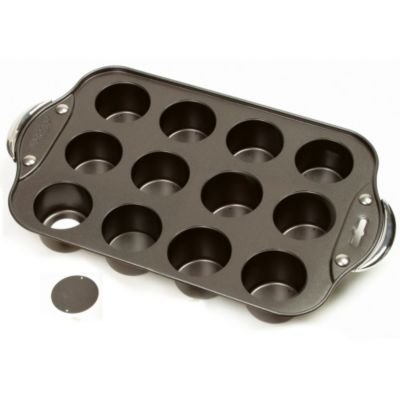 Norpro Nonstick Mini Cheesecake Pan with Handles, 12 count