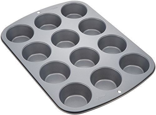 Wilton Recipe Right Muffin Pan, 12-Cup Non-Stick Muffin Pan