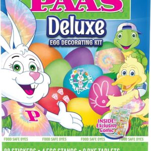 PAAS Deluxe Easter Egg Decorating Kit - America's Favorite Easter Tradition