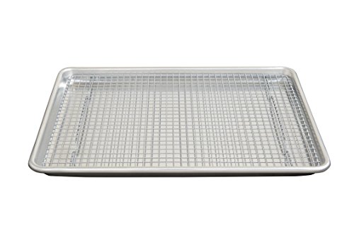 Mrs. Anderson’s Baking Half Sheet Baking and Cooling Rack, 16.5 x 11.75-Inches