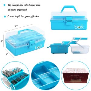 Makmeng Cake Decorating Tools Supplies Kit - 368Pcs Baking Supplies with Storage Case for Beginners - Icing Piping Bags and Tips Set For Cookies, Cupcake & Cake Frosting Fondant Decorating