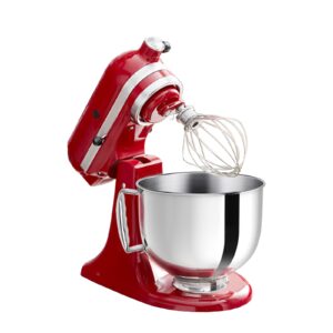 Stainless Steel Mixer bowl Fit for KitchenAid Artisan&Classic Series 4.5-5 QT Tilt-Head Mixer, 5 Quart Mixing Bowl with Handle.