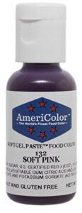 americolor soft gel paste food color, 3/4-ounce, soft pink