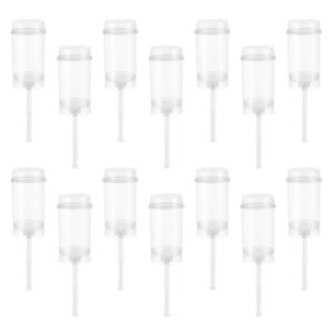 push up cake pop containers: 30pcs empty cake push pops shooters container with lids for ice cream dessert baking molding