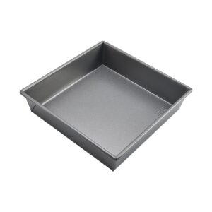 Chicago Metallic Commercial II Non-Stick 9-Inch Square Cake Pan. Make traditional square cakes or layer cakes, brownies, casseroles, and more,